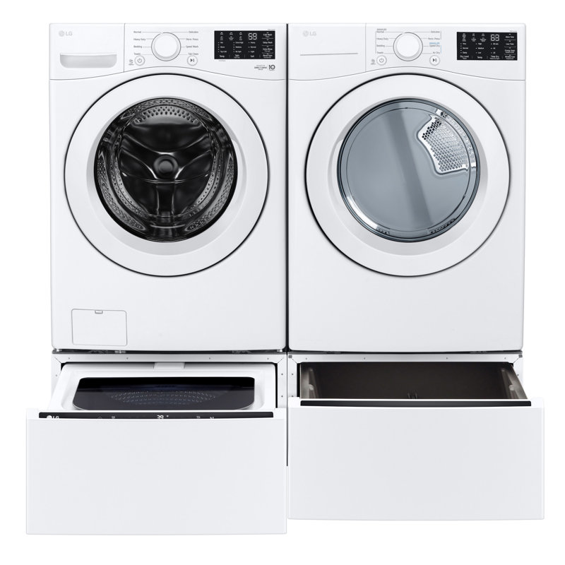 7.4 cu. ft. Vented Stackable Electric Dryer with Sensor Dry Technology, White
