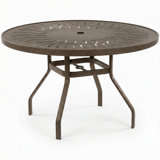 Windward Outdoor Sunburst 47" Round Dining Table