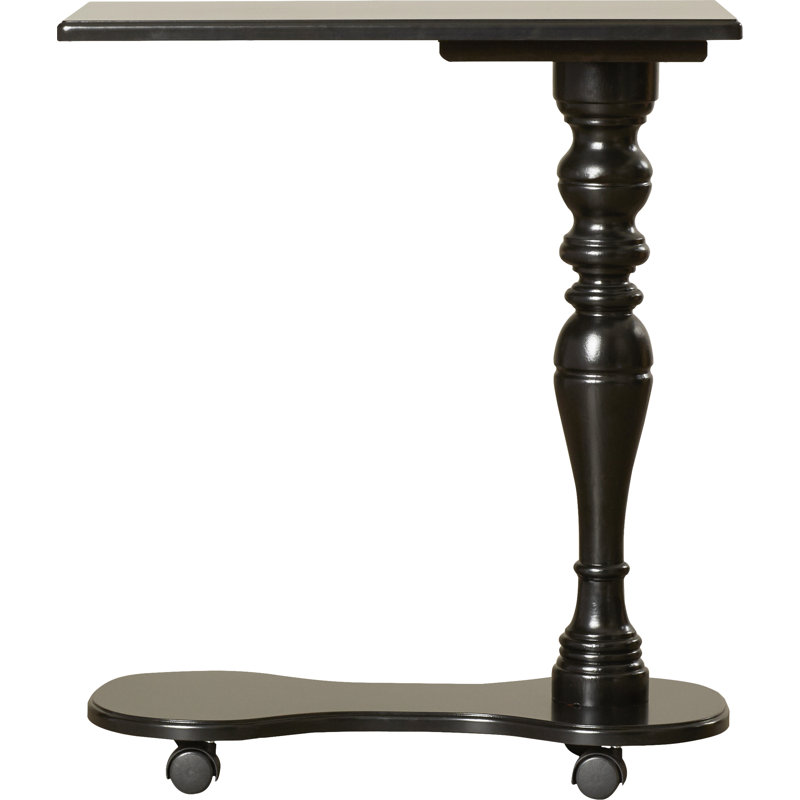 Mabry Mobile Tray Table, Black liquorice