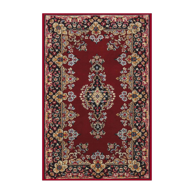 Castilloux Oriental Indoor Rug, Rectangle 3' x 5'