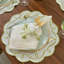 Ribbon Twirl Cotton Blend Scalloped Placemats-1709502804