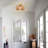 Clouden 12 in. Bohemian Rattan Semi Flush Mount-165719561-166537630