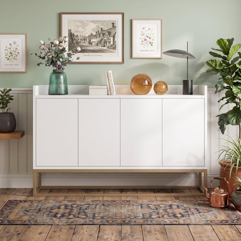 120cm Sideboard, White