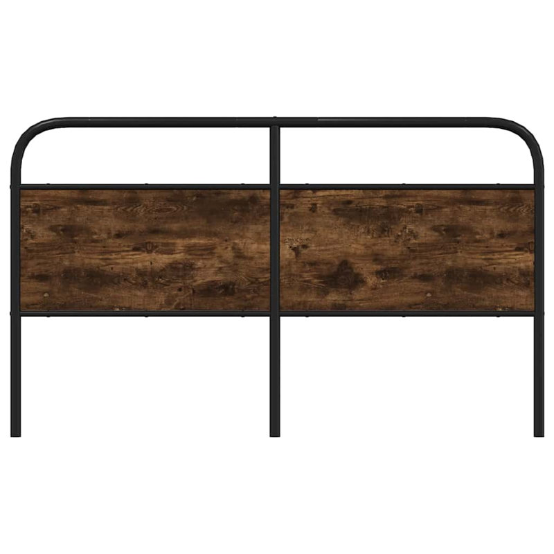 Bearnice Headboard, European Kingsize (160 x 200cm), Smoked Oak