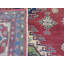 Tapis de la zone en laine 9 pi 10 po x 13 pi 7 po one-of-kind à la main noué la Bechtold