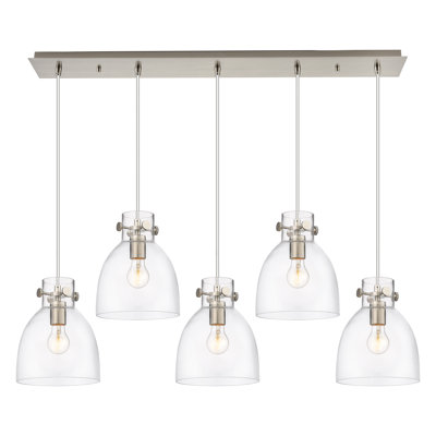 Luminaire suspendu grappe 5 lumières Amrith