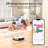Cordless Robot Vacuum Cleaner and Mop Combo with APP/WiFi/Voice Control Auto-Charging, LDS 9.0 LiDA