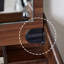 Commode multifonctionnelle en bois de noyer noir