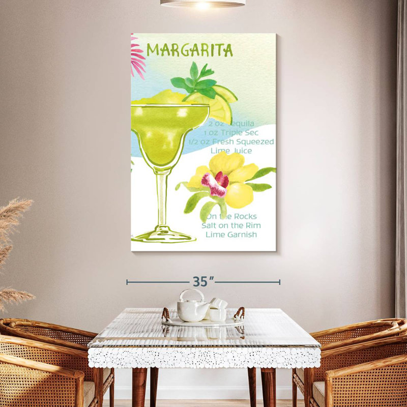 Yarlin Tropical Getaway III, 51" H x 34" W