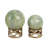 Set Of 2 7/8" Zakrzewski Marble Sphere Statuary-776219492