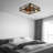 Magdelana 18" Vintage Industrial Ceiling Fan with Lights and Remote, Reversible DC Motor