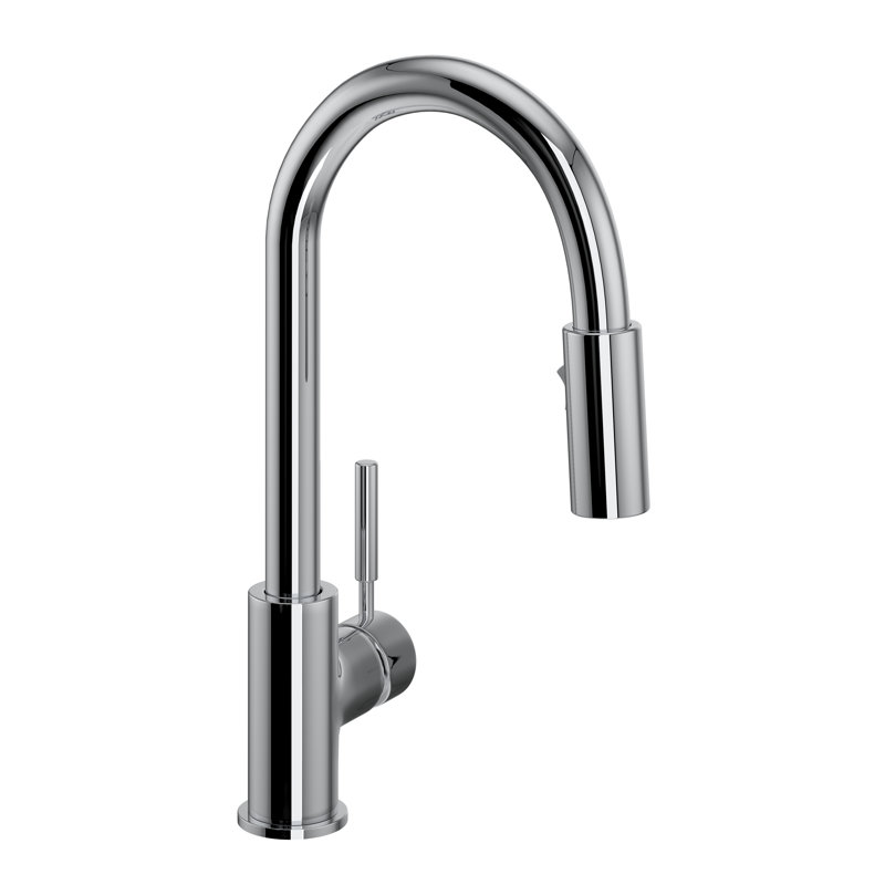Lux™ Pull-Down Bar/Food Prep Kitchen Faucet, Polished Chrome