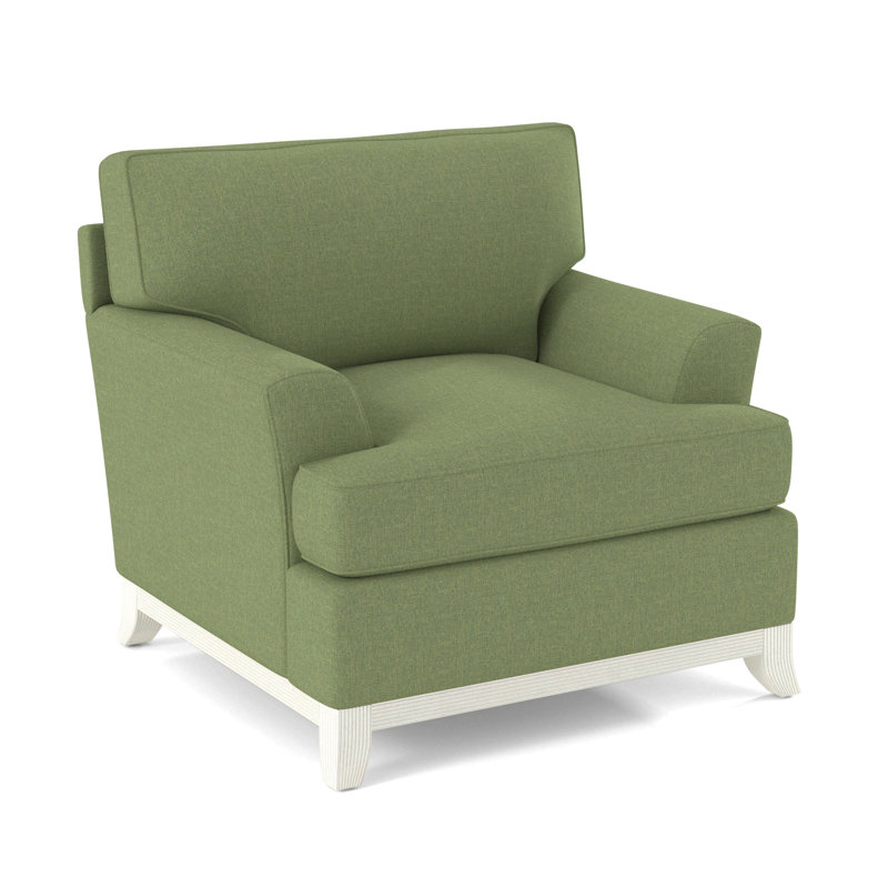 Oaks Way Armchair, Frost White, White Performance Fabric; 0851-94