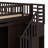 Loft Bed With Bookshelf,Drawers,Desk,And Wardrobe-122428037