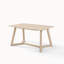 Beda Rubberwood Solid Wood Dining Set-469304406-468905240