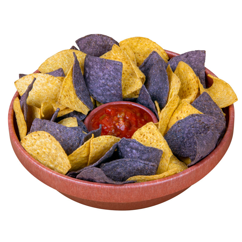 Bol à croustilles et Salsa de 10 po Taco Tuesday, parfait pour les croustilles, les Bretzous, les légumes, le ranch, le guacamole, les trempettes, le houmous
