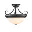 Plafonnier semi-encastré 2 lumières Snediker-889795170-889795174
