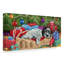 « the night before christmas », reproduction de peinture à l’acrylique sur toile tendue-30356084