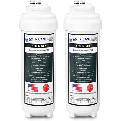 Filtres à eau de marque AFC, compatibles avec les filtres à eau Kohler K-77687 (fabriqués par AFC)