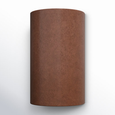 Nomad Single Light Cylinder Outdoor Ceramic Wall Light