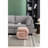 017S-S-Shape Fabric Ottoman Makeup Stool Footstool（ONLY OTTOMAN)-924078943