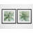 " Macro Sage Flower " 2 Piece Art Acrylic Set