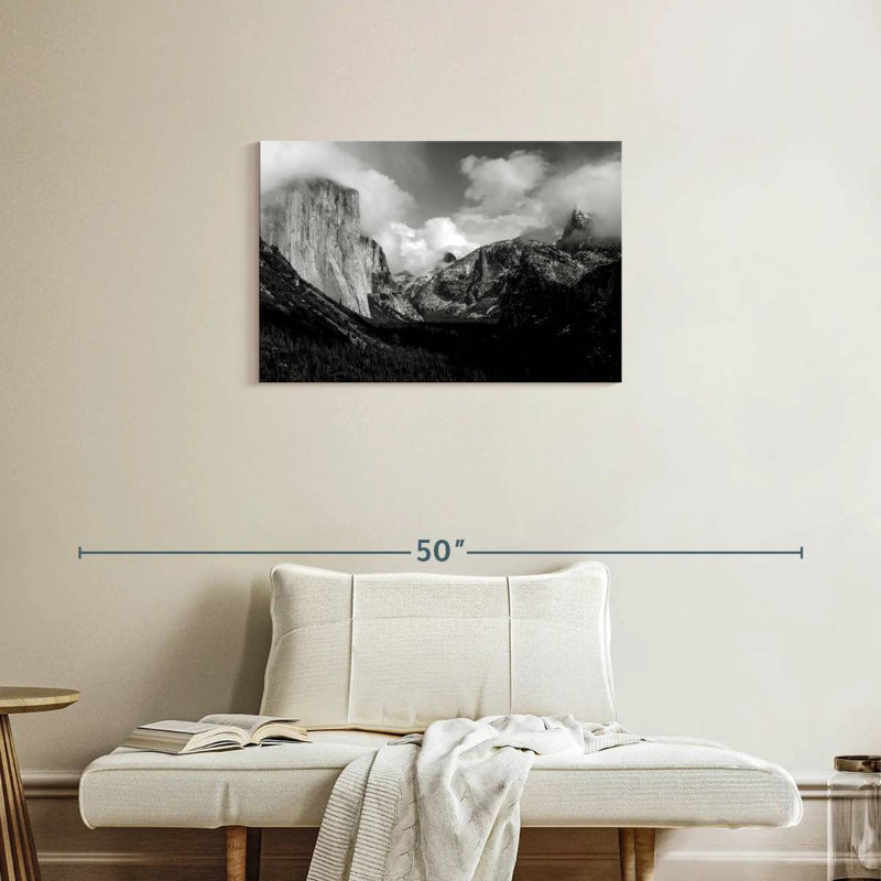 Alvord Yosemite Valley BW, H 20 po x l 30 po