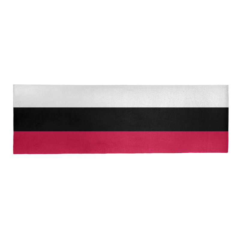 Chenille Striped Indoor Rug, Runner 2'6" x 8'