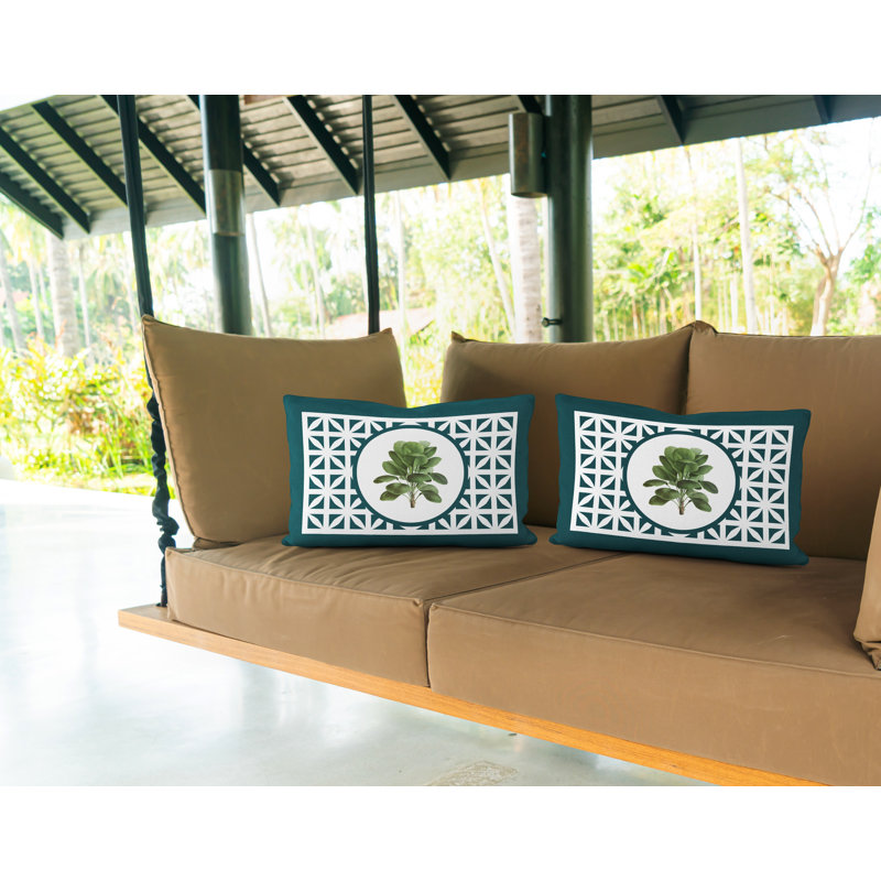  Coussin intérieur / extérieur Lumbar, Émeraude