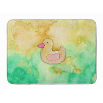 Zayne Memory Foam Non-Slip Bath Rug