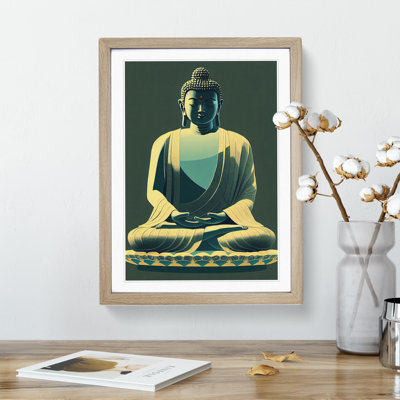 Paradise with Buddha - Wall Art