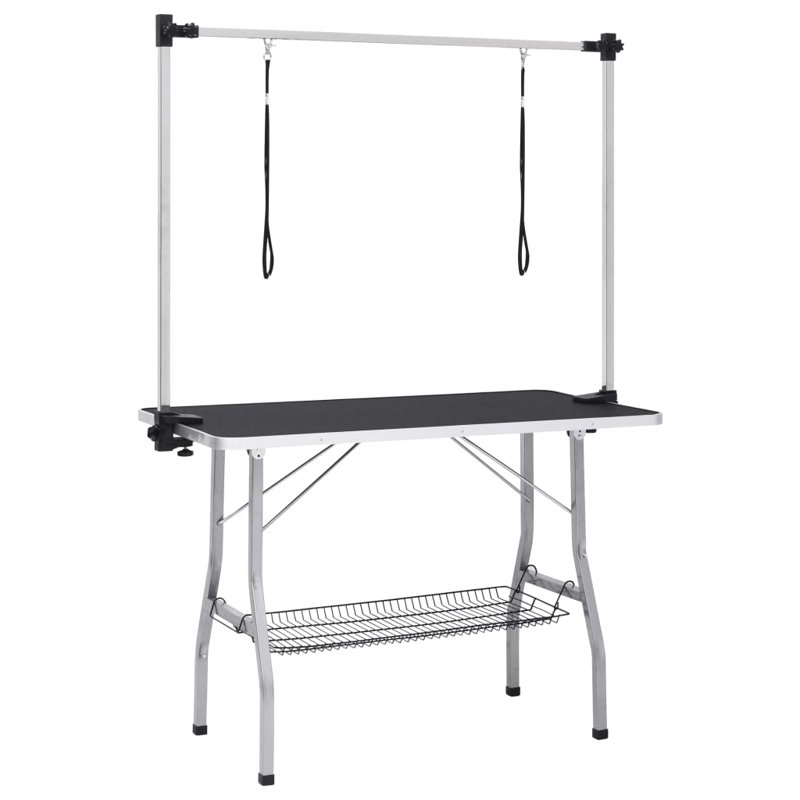 Table de toilettage pour chien VidaXL, H 29,9 po x l 43,3 po x P 23,6 po