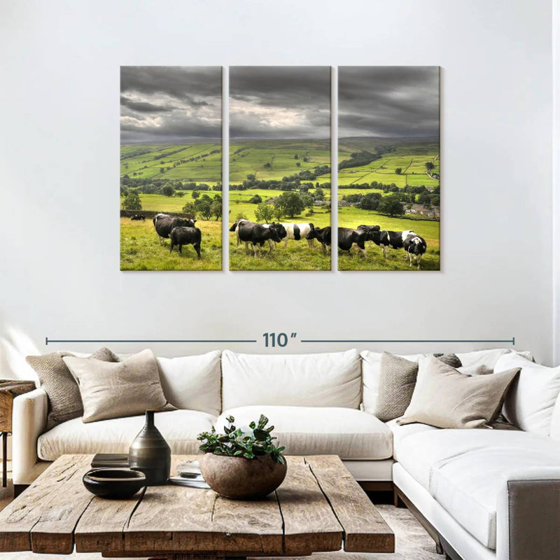 Brampt Simple Cow Herd, 48" H x 74" W