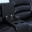 Emryn 71.7'' Wide Modern and Overstuffed Breathable Vegan Leather Manual Reclining Loveseat Sofa with Cup Holder and Storage-101751581