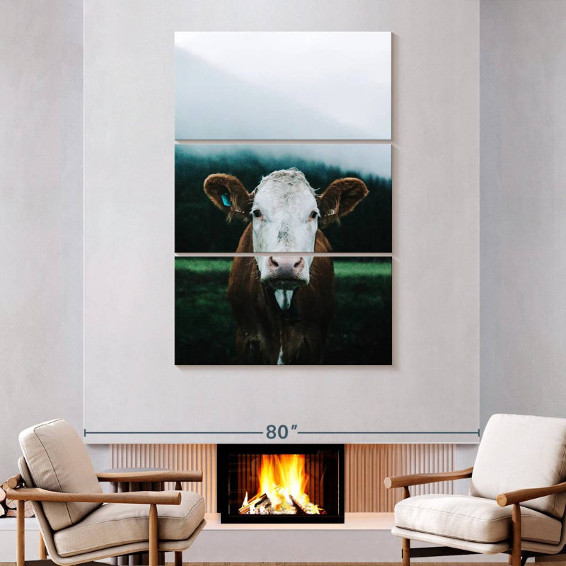 Brampt Austrian Dairy Cow, 74" H x 48" W