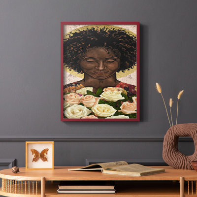 Meditation I Framed Print - Solid Wood