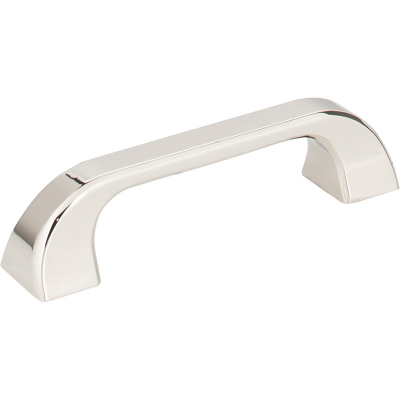 Marlo Bar Pull, Polished Nickel, 3 3/4"