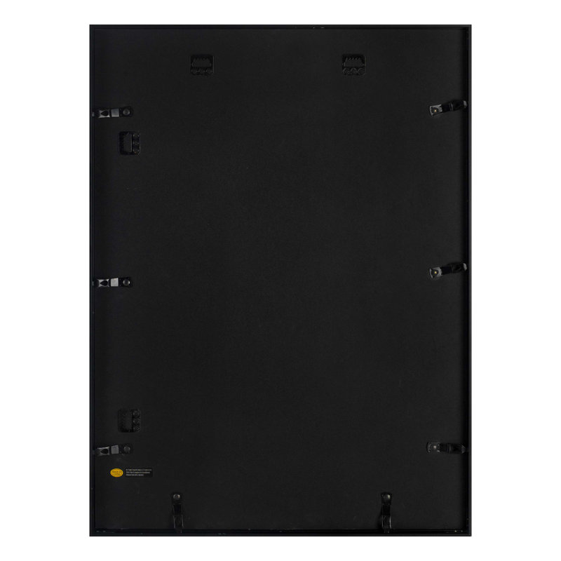 Cadre photo en aluminium, Noir