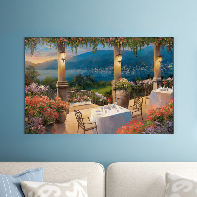 Amalfi Holiday II - Wrapped Canvas Painting, 101.6 cm H x 66.04 cm W x 1.91 cm D