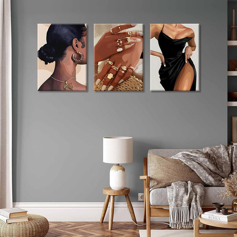 3 Piece Wrapped Canvas Print