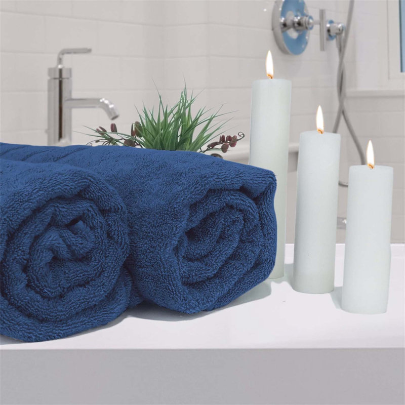 100% Cotton Bath Sheet, Blue