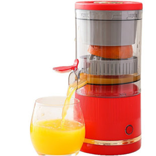 Portable mini juicer with pulp and juice separation design, make fresh juice at home, multi-functional blender, practical and worry-free.