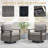 Drazen 2 - Person Patio Furniture Set With Fire Pit Table, All-Weather Wicker Outdoor Conversation Set With Chair And Thick Cushions-1541070966-1541070965-1541070960