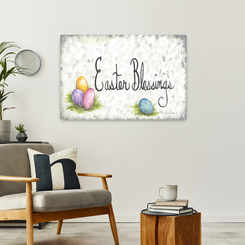 Pâques, Bénédiction abstraite, art contemporain, H 36 po x l 24 po