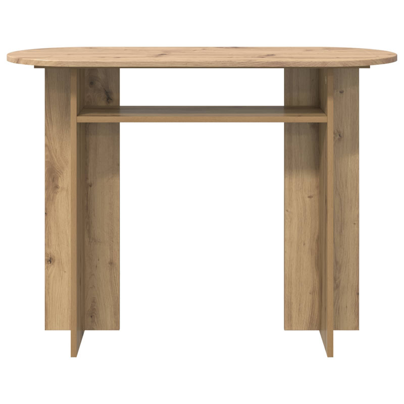 100cm Console Table, Artisan Oak