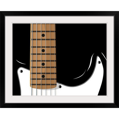 «Guitare» par Francy, reproduction d'art