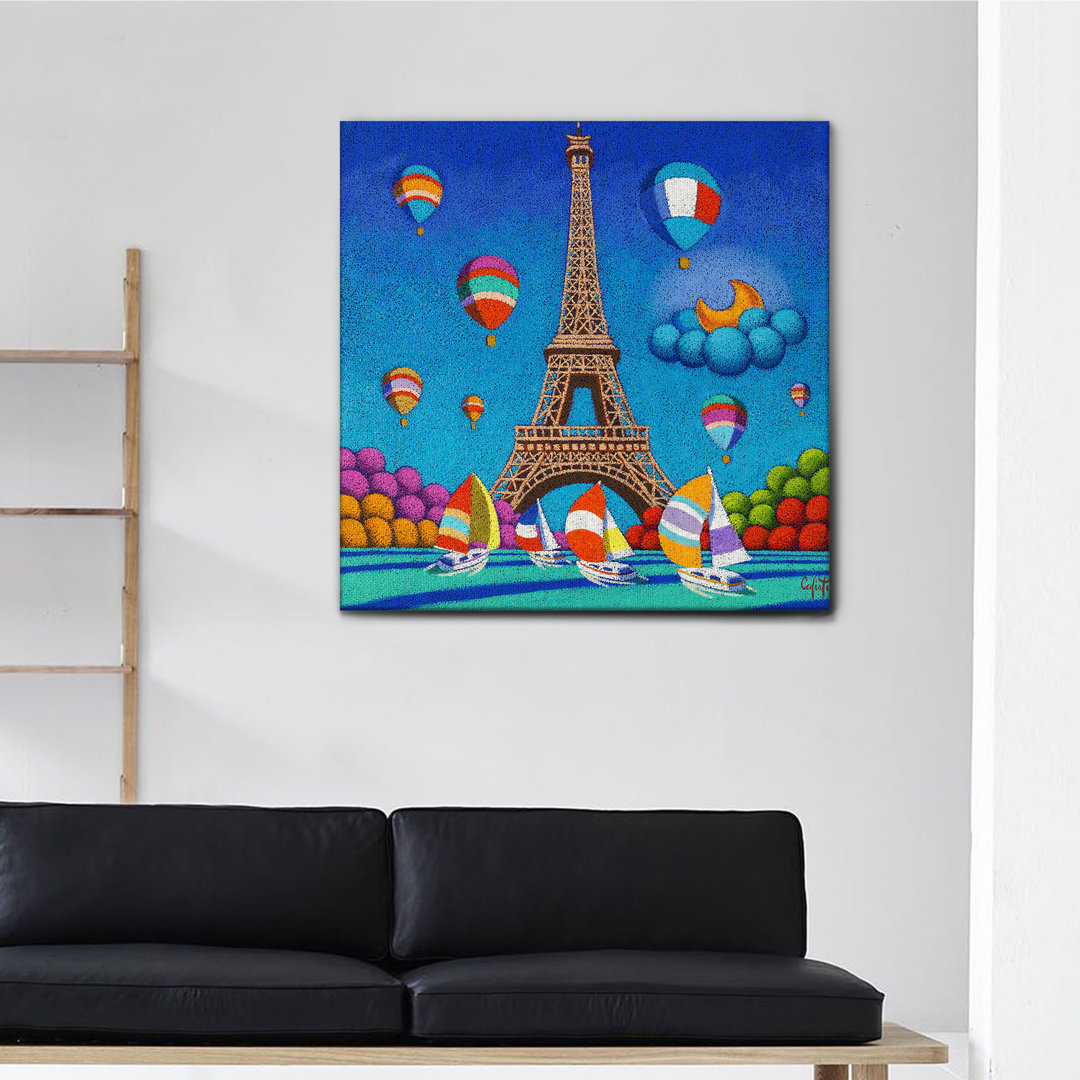 Leinwandbild Paris, Eiffel Tower von Stefano Calisti