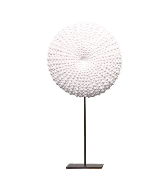 Statue fossile sur pied, H 24 po x l 12 po x P 6 po