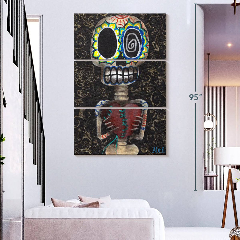 Kelan Toma Mi Corazon, 74" H x 48" W