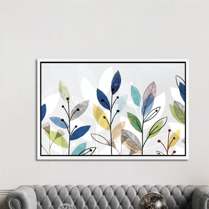 Morning Glory I by Isabelle Z - Print on Canvas, 152.5 cm H x 101.5 cm W, White Framed